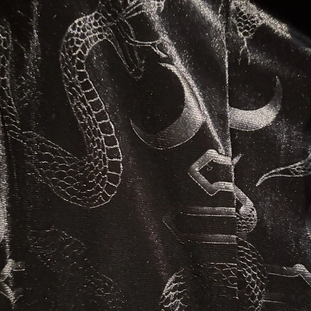 Killstar Black Gothic Long Sleeve Dress small - Picture 3 of 5